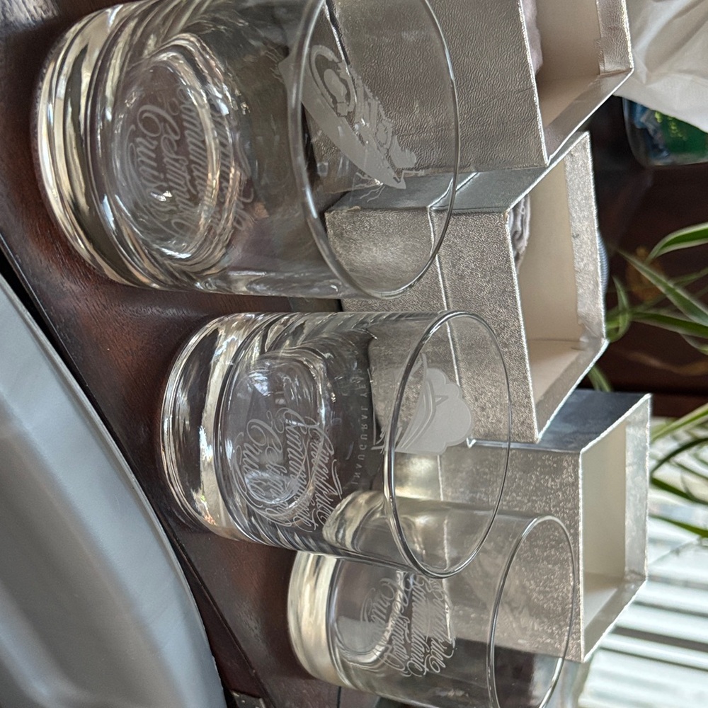 Sitmar Cruise Line Crystal Cut Whiskey Glasses